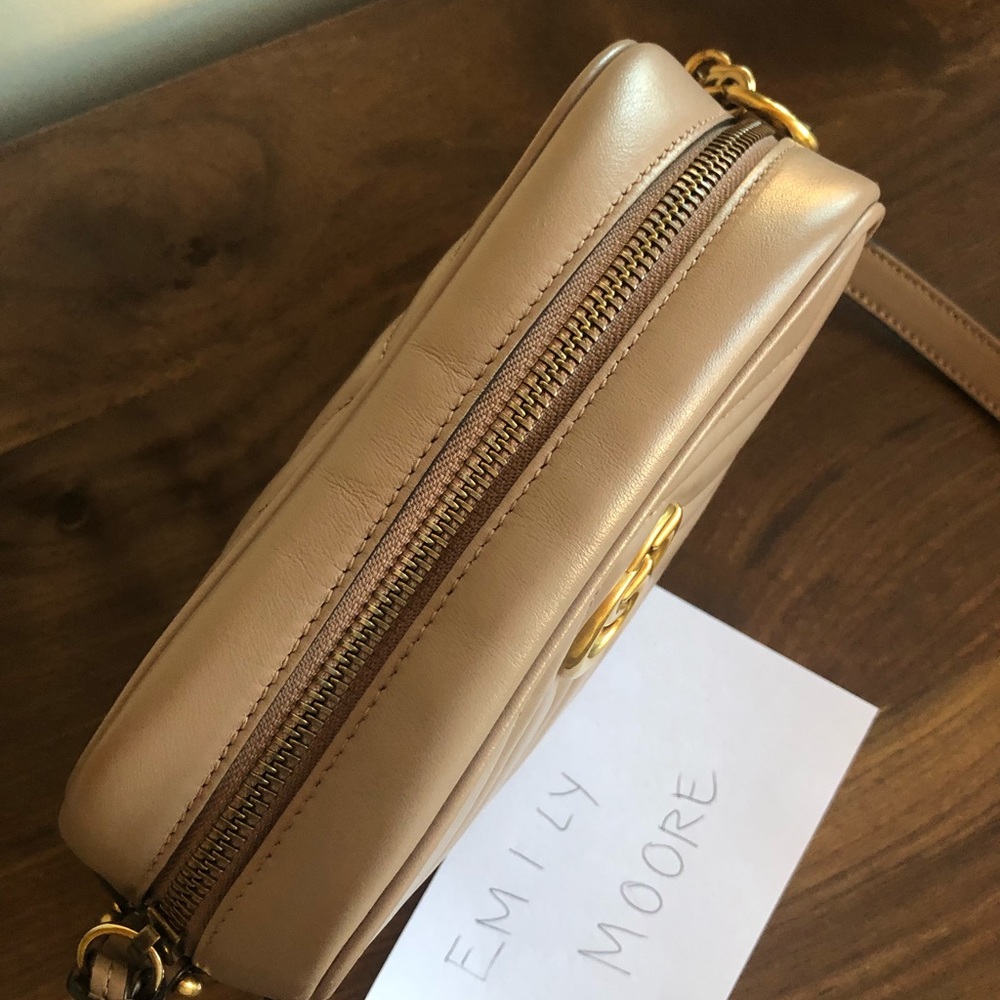 SOLD - Gucci Mini Marmont Camera Bag - Picture 5 of 8